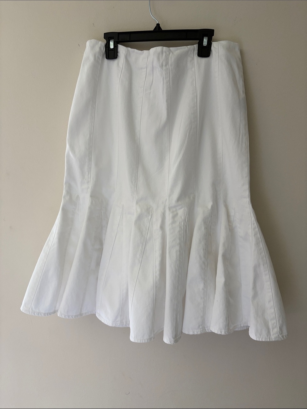 Vintage Ralph Lauren Jeans co Denim Flared Midi Skirt— EUC — Size 6 - Picture 5 of 7